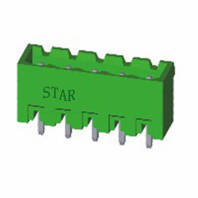 5.0mm male plug in terminal block pcb ST855-5.0