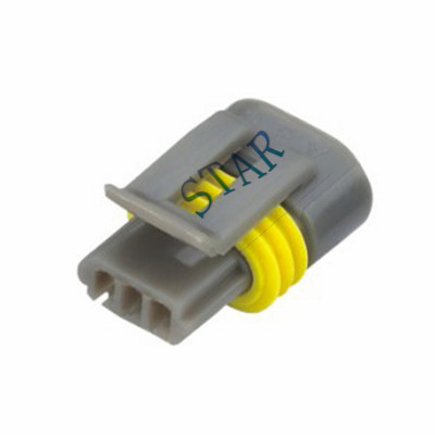3 pin waterproof female automotive connector ST7039Y-1.5-21