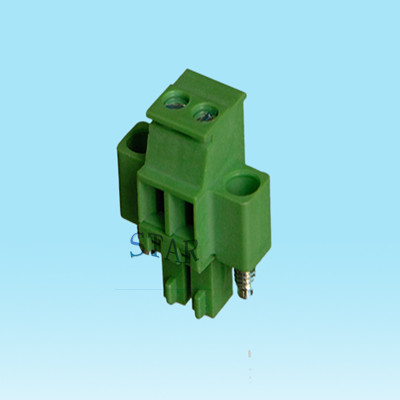 3.81mm screw pluggable terminal block ST73C-3.81