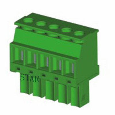 3.5mm pitch pluggable screw terminal block ST73D-3.5