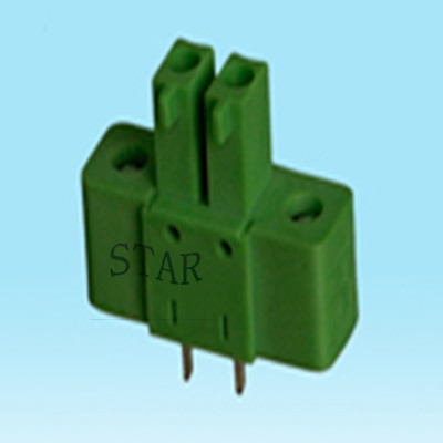 3.81mm pitch pcb plug-in terminal block ST73Q-3.81