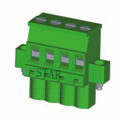 5.08mm pitch terminal block pluggable type ST75E-5.08