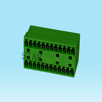 3.81mm pitch male plug in terminal block ST83J-3.81