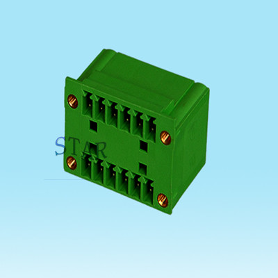 pcb 3.81mm double row terminal block ST83L-3.81