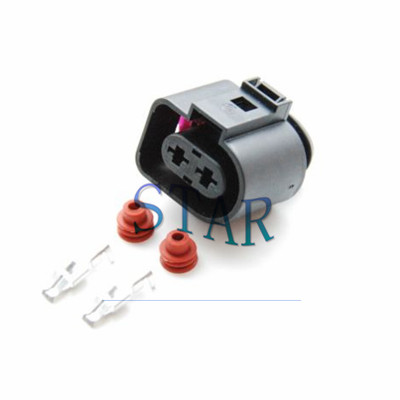 Audi Skoda 2 pin female connector 1J0973752